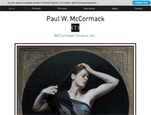 Tablet Screenshot of mccormackstudios.com